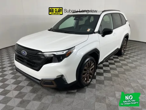 White 2026 Subaru Forester Sport for sale in Longview, WA