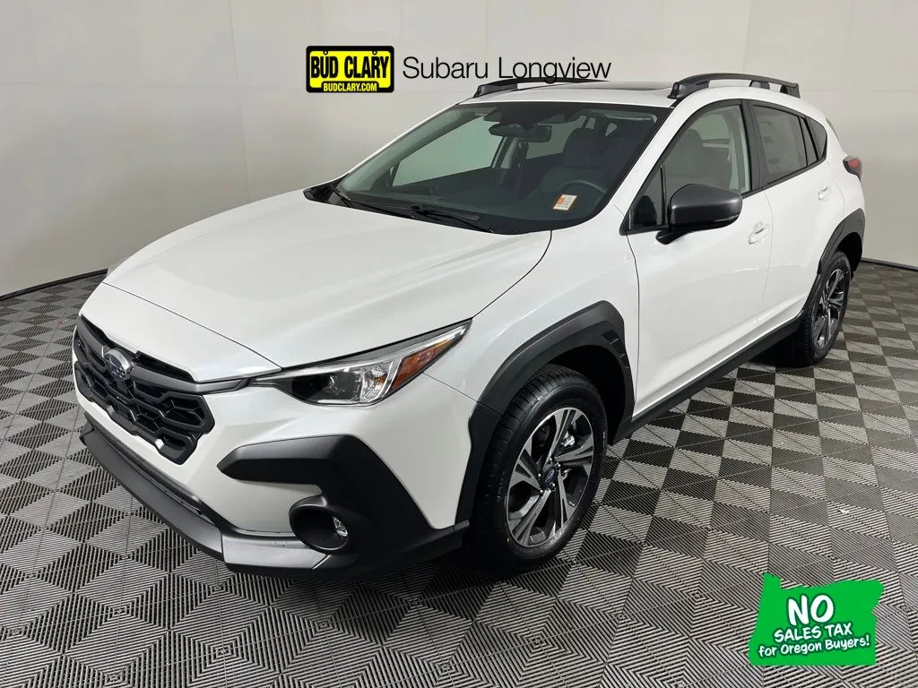 White 2026 Subaru Crosstrek Premium for sale in Longview, WA