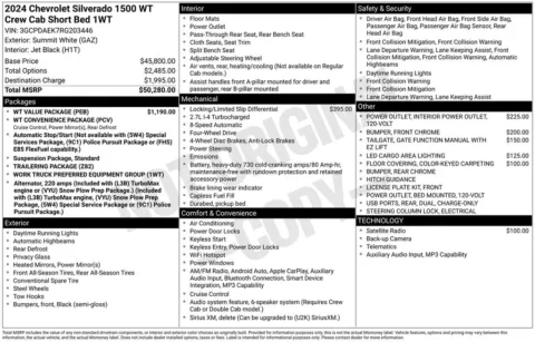 Another view of 2024 Chevrolet Silverado 1500 WT for sale in Longview, WA at Subaru Longview