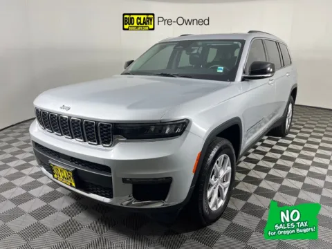Silver 2022 Jeep Grand Cherokee L Limited for sale in Longview, WA