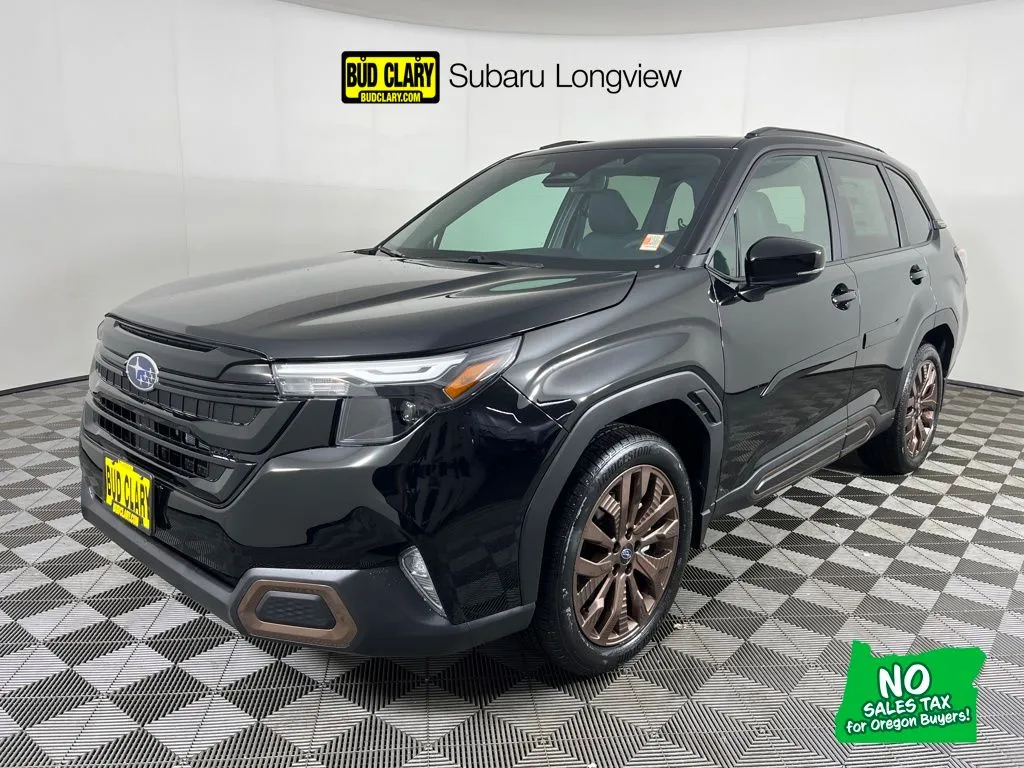 Black 2026 Subaru Forester Sport for sale in Longview, WA