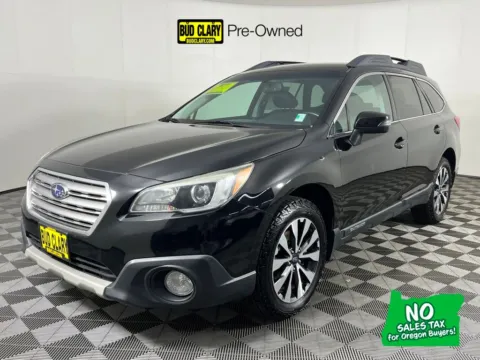 Black 2015 Subaru Outback 2.5i for sale in Longview, WA