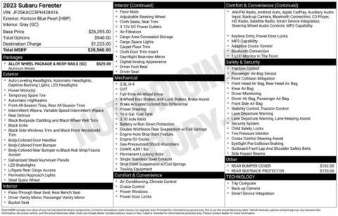 Another view of 2023 Subaru Forester for sale in Longview, WA at Bud Clary Subaru Longview