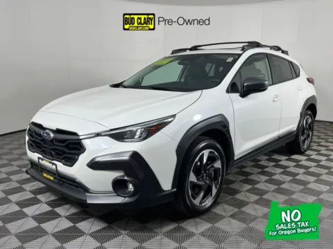White 2024 Subaru Crosstrek Limited for sale in Longview, WA