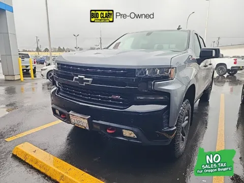 Gray 2019 Chevrolet Silverado 1500 LT Trail Boss for sale in Longview, WA