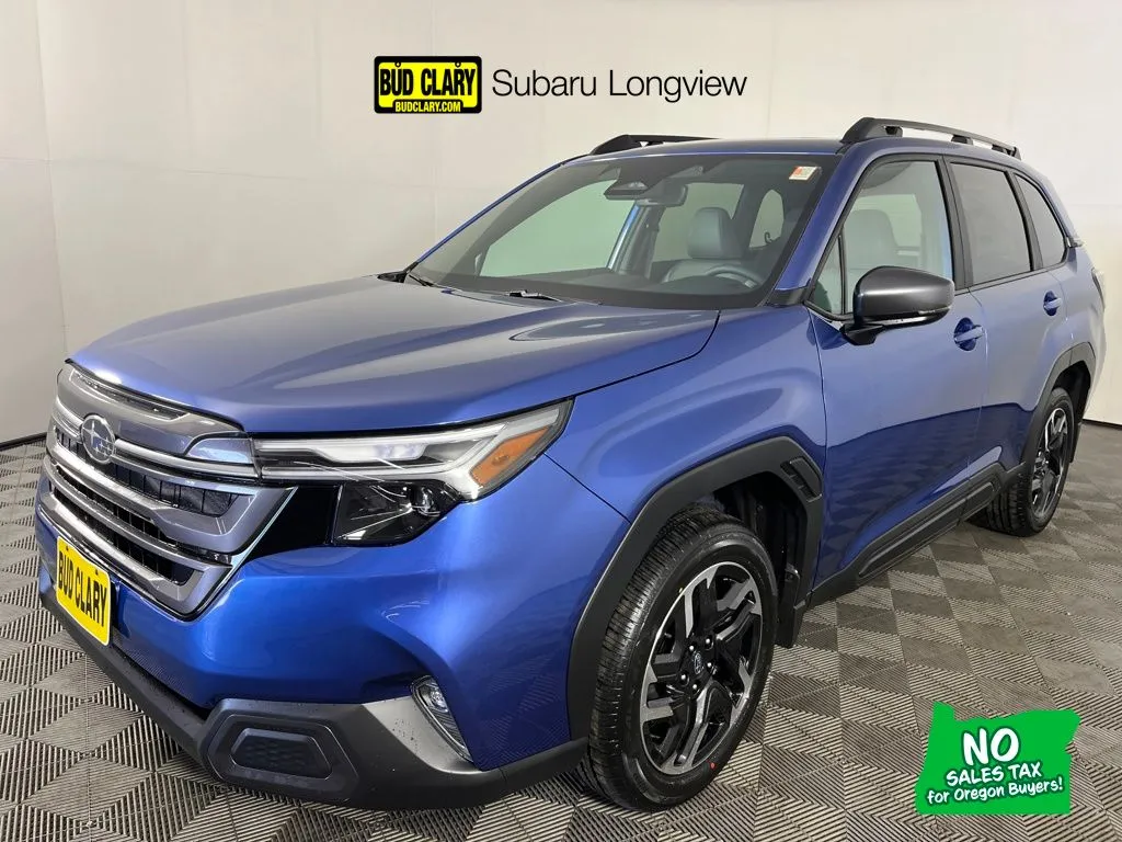 Blue 2026 Subaru Forester Limited for sale in Longview, WA