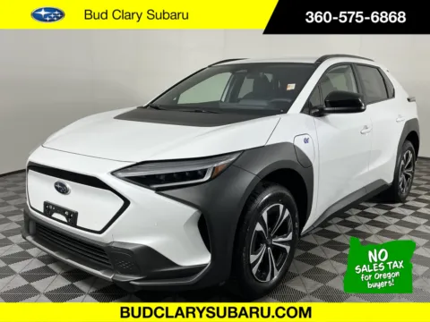 White 2025 Subaru Solterra Premium for sale in Longview, WA