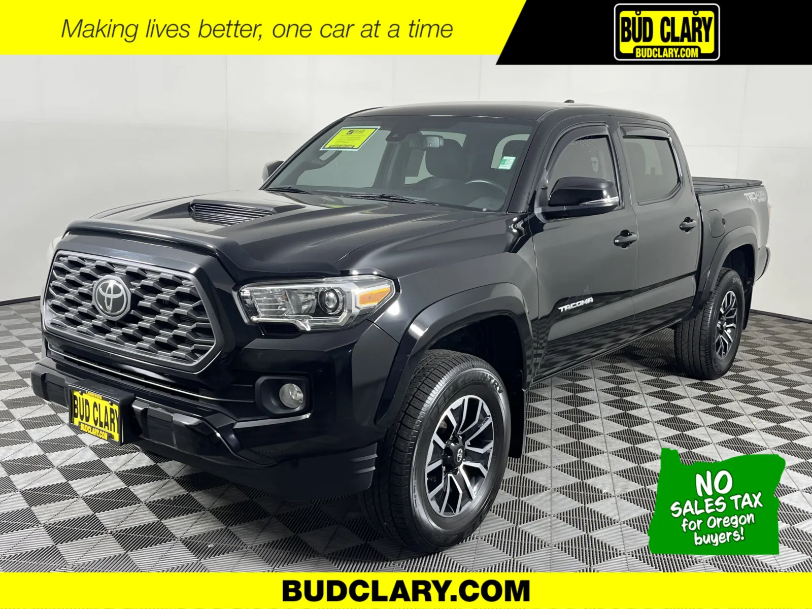 Black 2021 Toyota Tacoma SR for sale in Longview, WA