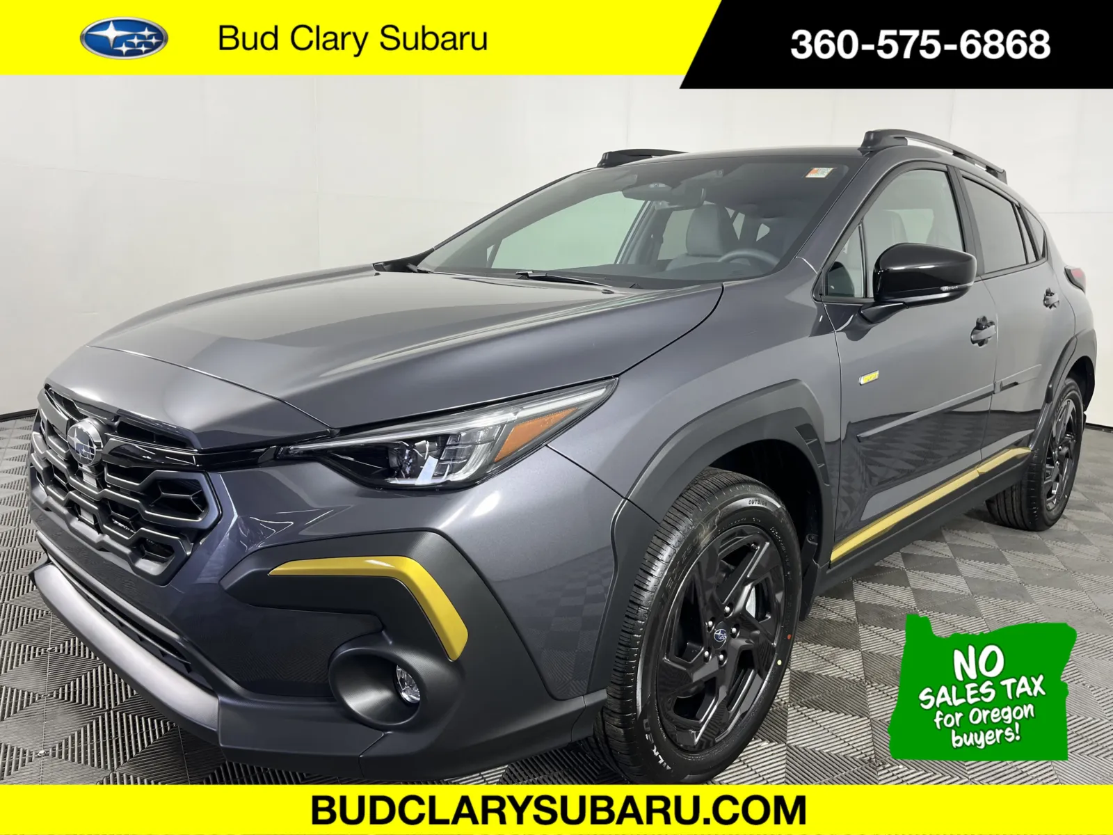 Gray 2025 Subaru Crosstrek Sport for sale in Longview, WA
