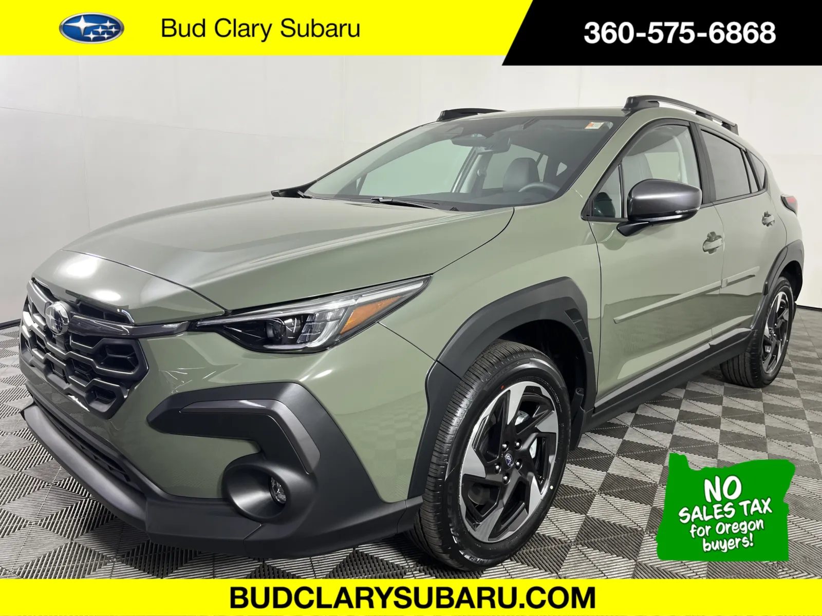 Green 2025 Subaru Crosstrek Limited for sale in Longview, WA