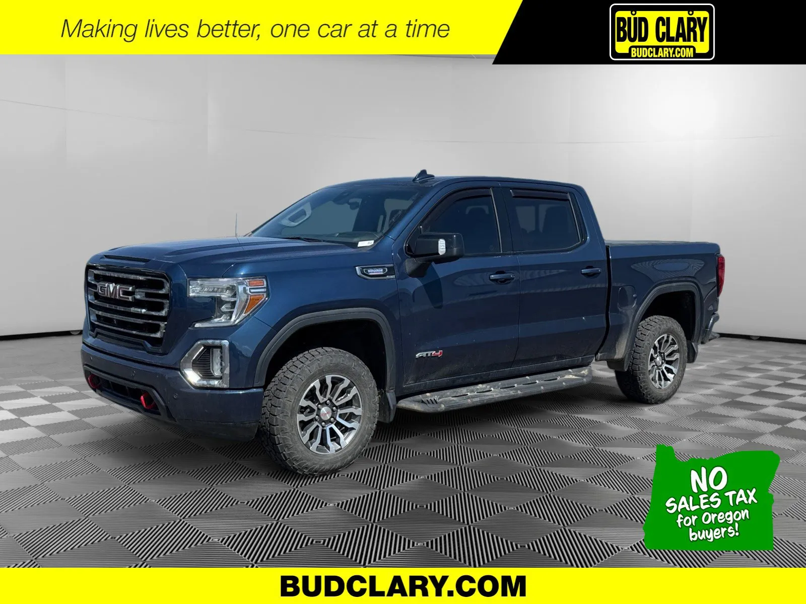 Blue 2020 GMC Sierra 1500 AT4 for sale in Longview, WA