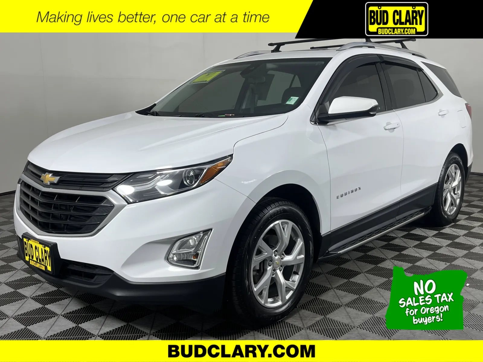 White 2020 Chevrolet Equinox LT for sale in Longview, WA