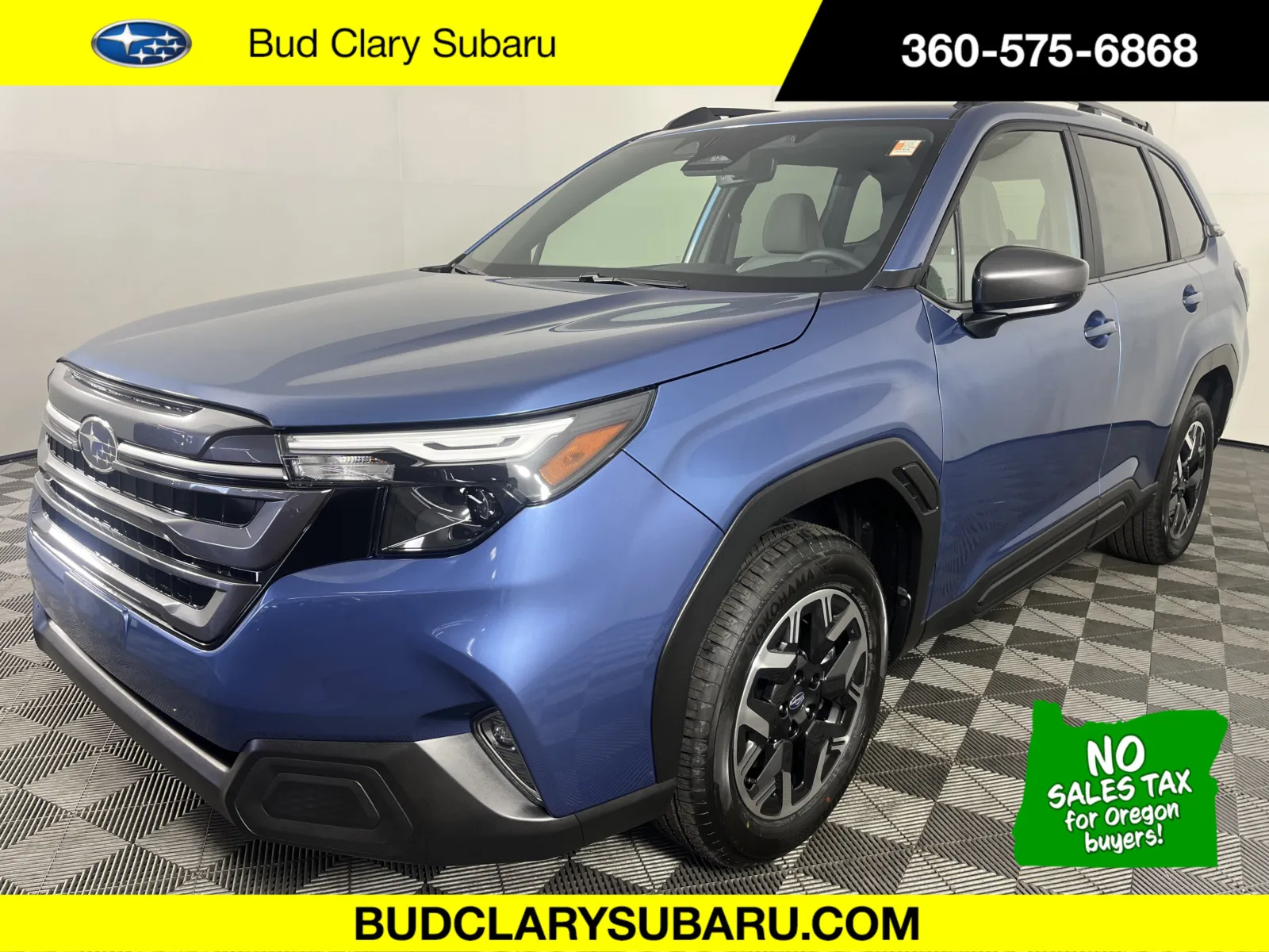 Blue 2025 Subaru Forester Premium for sale in Longview, WA