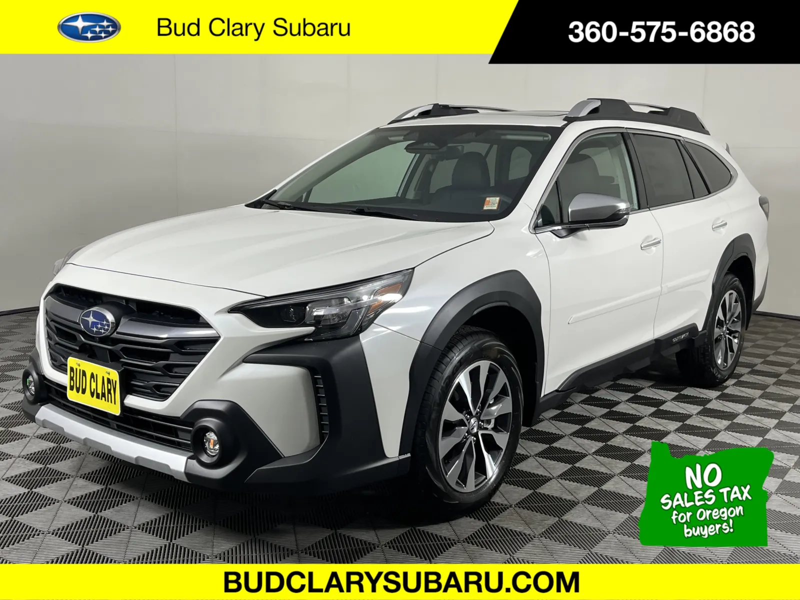 White 2025 Subaru Outback Touring XT for sale in Longview, WA