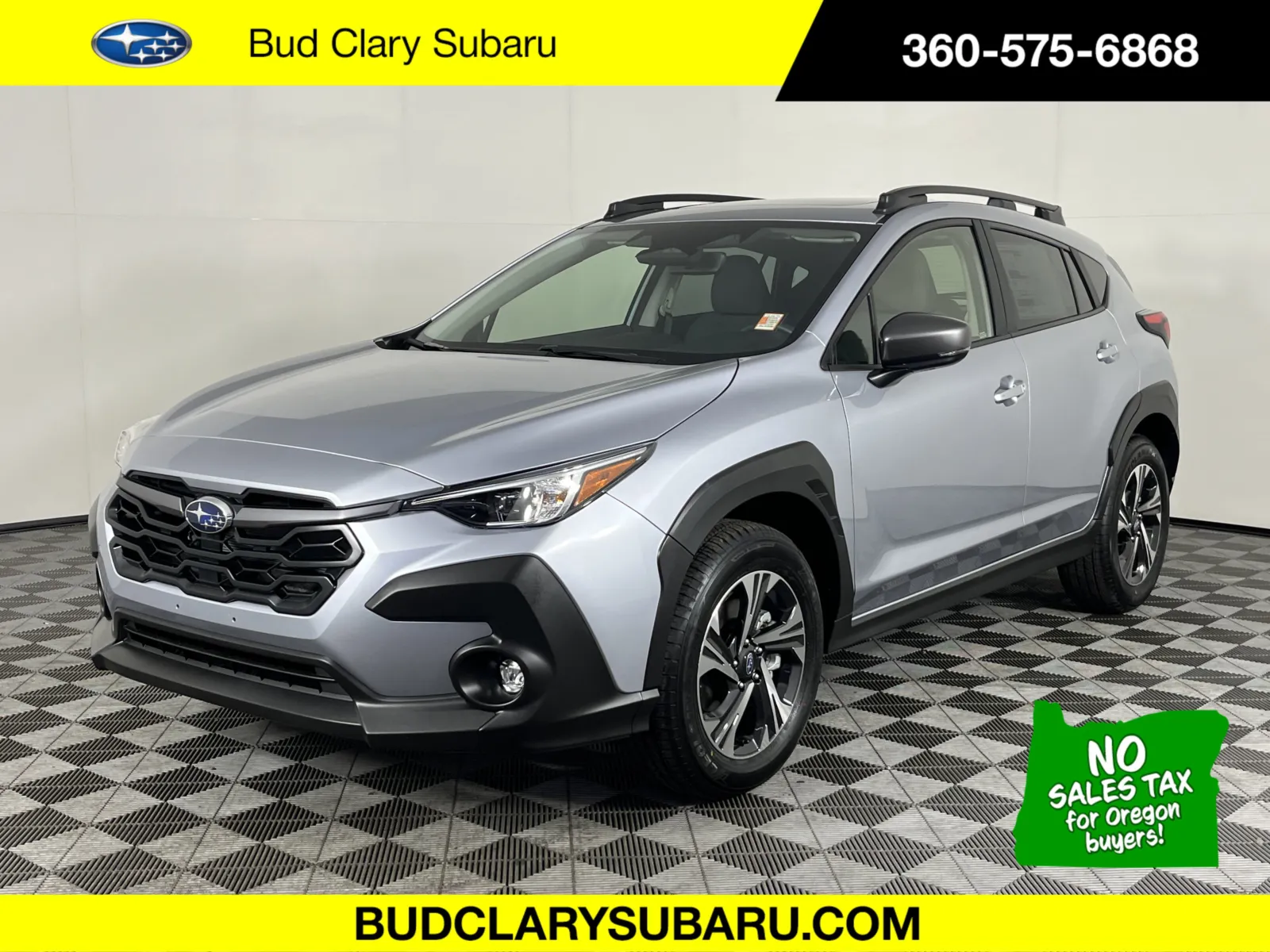 Silver 2025 Subaru Crosstrek Premium for sale in Longview, WA