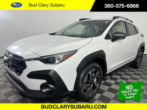 White 2025 Subaru Crosstrek Premium for sale in Longview, WA