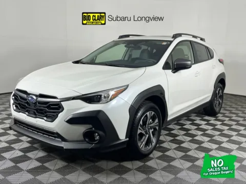White 2025 Subaru Crosstrek Premium for sale in Longview, WA