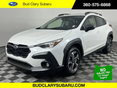 White 2025 Subaru Crosstrek Premium for sale in Longview, WA