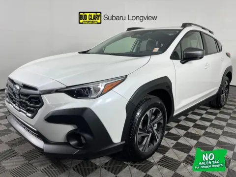 White 2025 Subaru Crosstrek Premium for sale in Longview, WA
