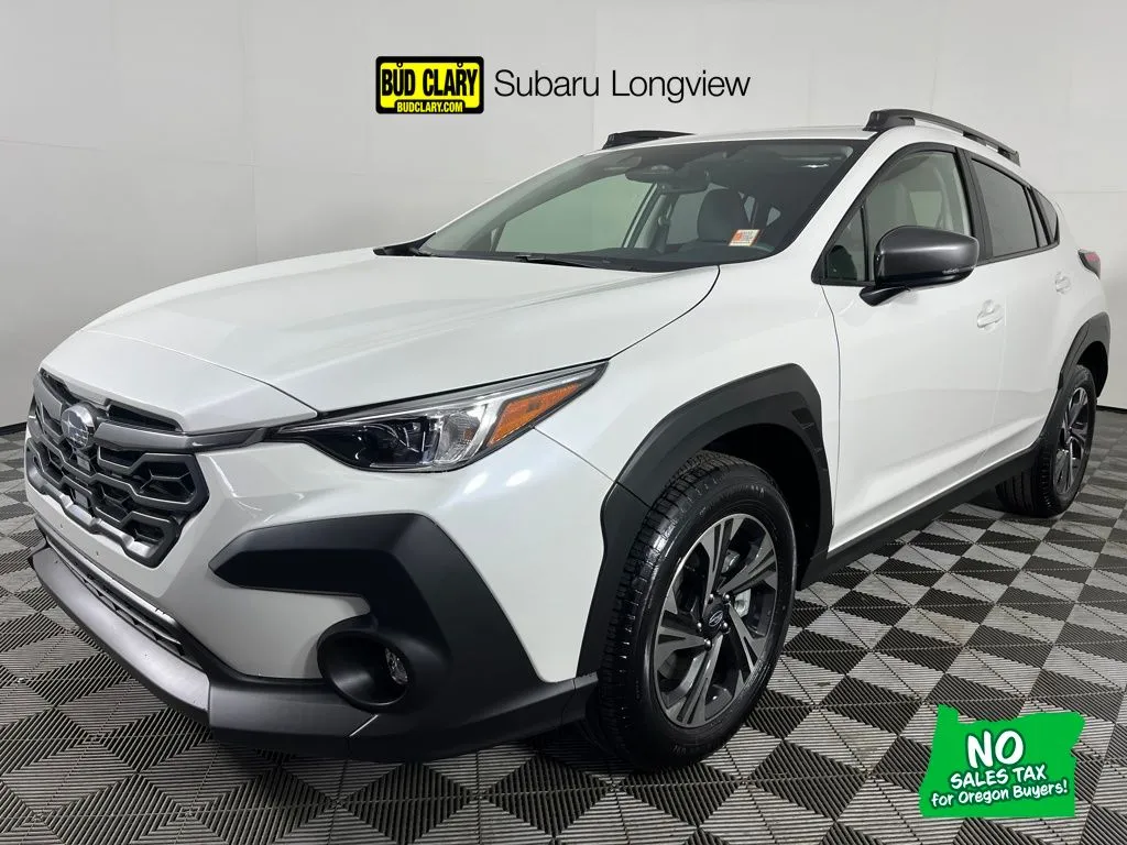 White 2025 Subaru Crosstrek Premium for sale in Longview, WA