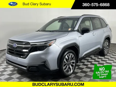 Silver 2025 Subaru Forester Touring Hybrid for sale in Longview, WA