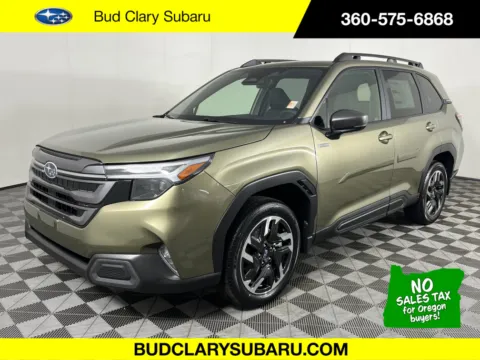 Green 2025 Subaru Forester Limited Hybrid for sale in Longview, WA