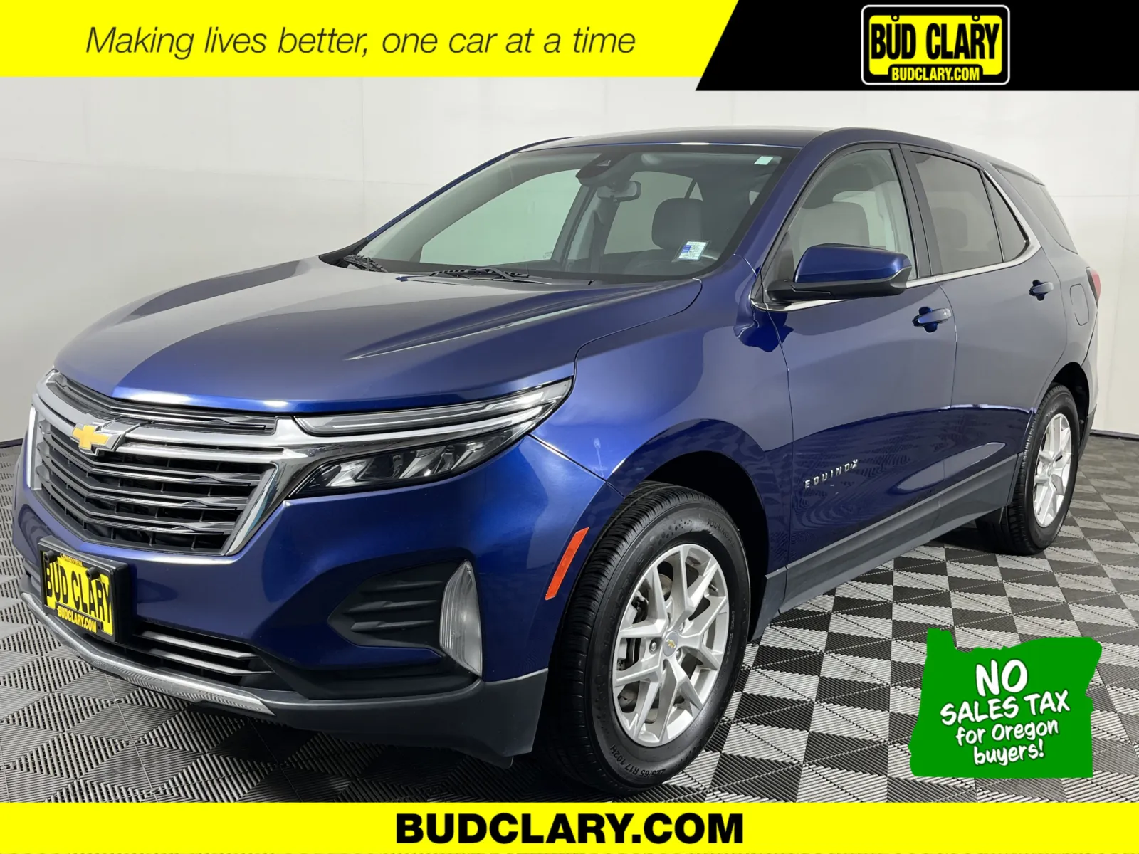 Blue 2022 Chevrolet Equinox LT for sale in Longview, WA