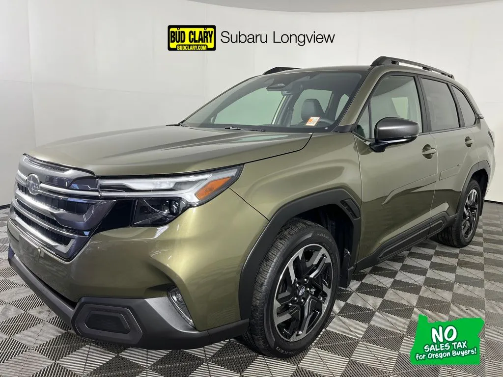 Green 2025 Subaru Forester Limited for sale in Longview, WA