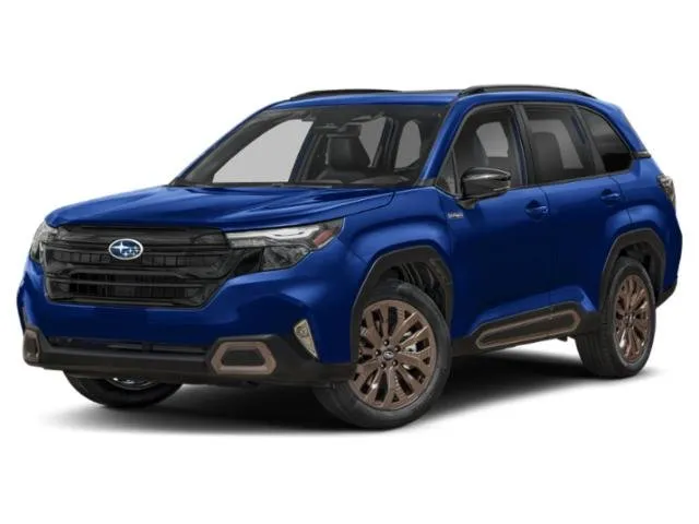 Black 2025 Subaru Forester Sport Hybrid for sale in Longview, WA