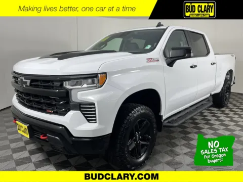 White 2024 Chevrolet Silverado 1500 LT Trail Boss for sale in Longview, WA