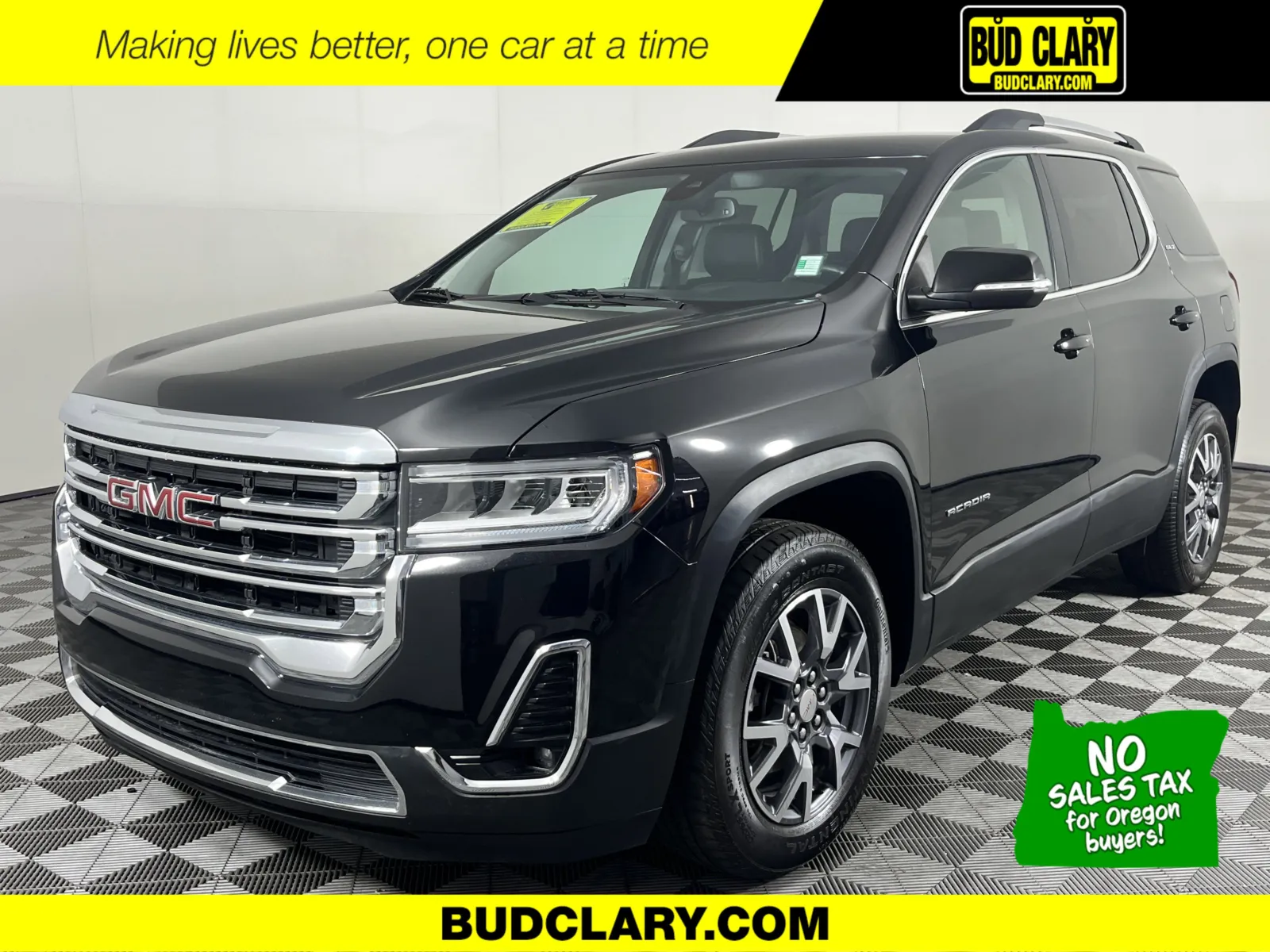 Black 2023 GMC Acadia SLT for sale in Longview, WA