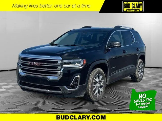 Black 2023 GMC Acadia SLT for sale in Longview, WA