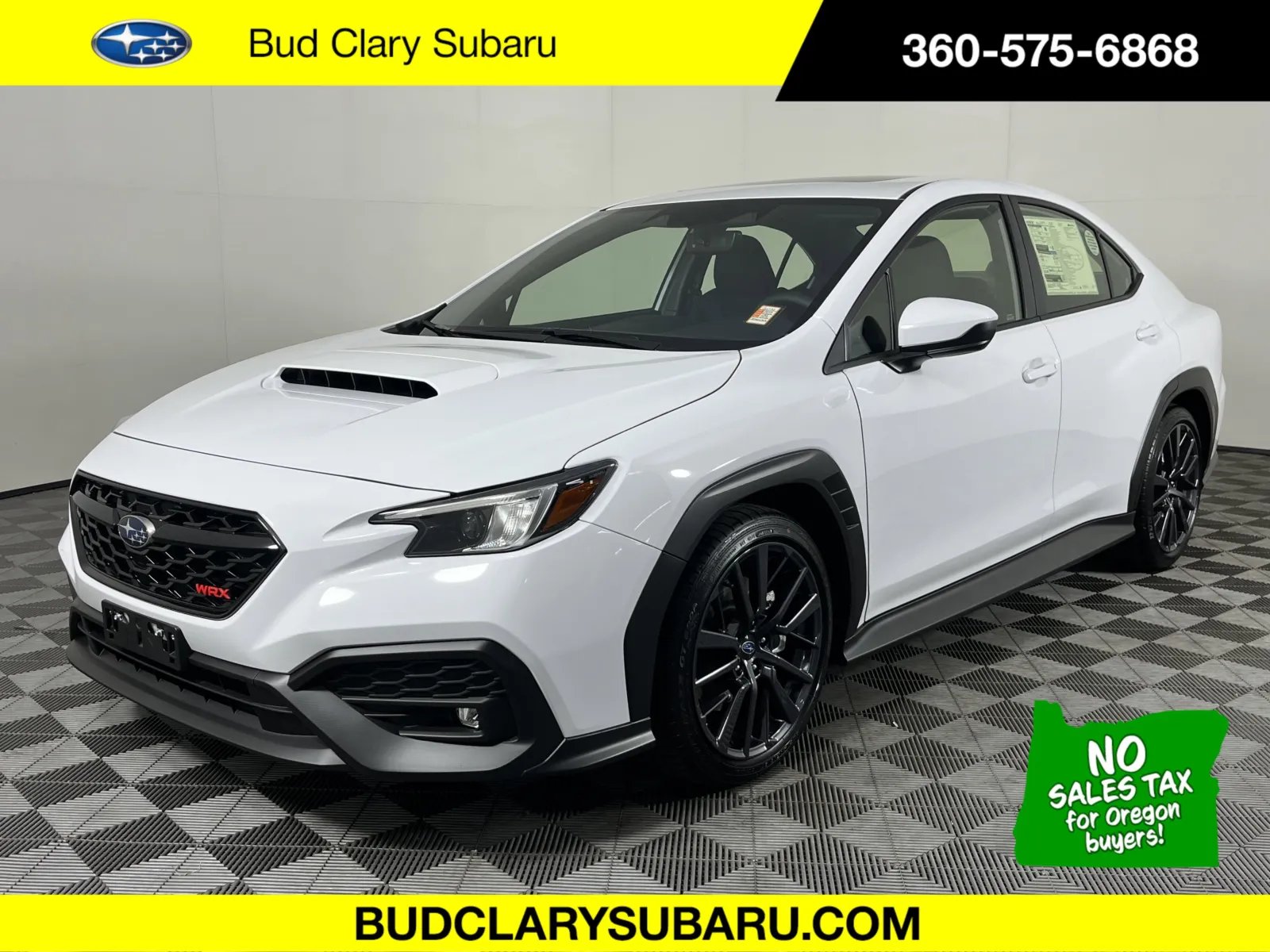 White 2025 Subaru WRX Premium for sale in Longview, WA
