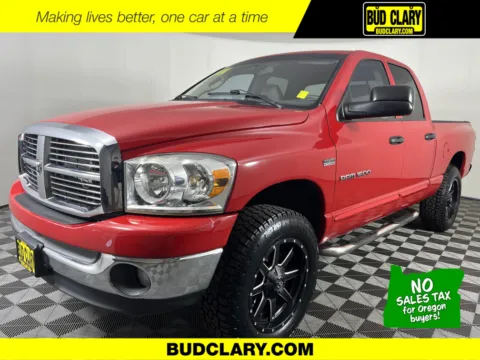 Red 2007 Dodge Ram 1500 for sale in Longview, WA