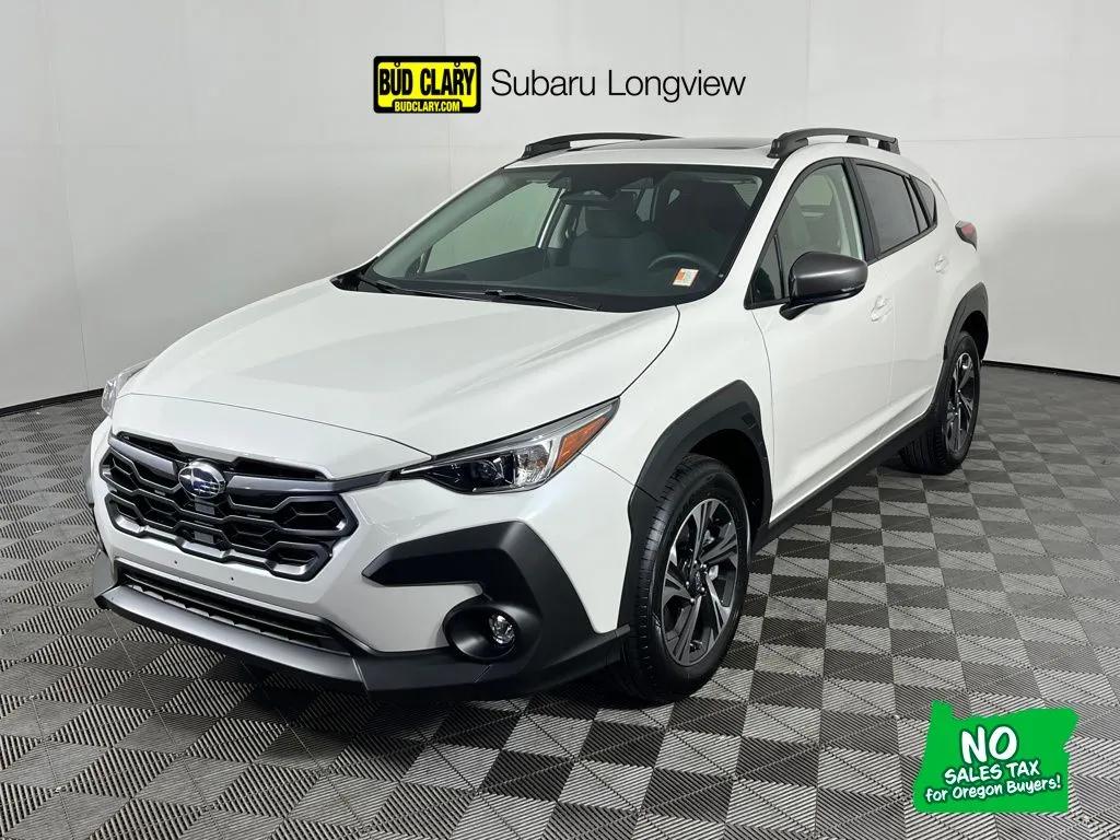 White 2025 Subaru Crosstrek Premium for sale in Longview, WA