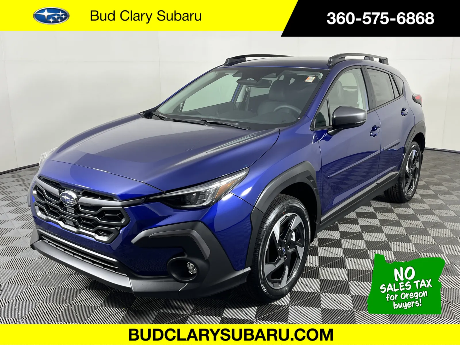 Blue 2025 Subaru Crosstrek Limited for sale in Longview, WA