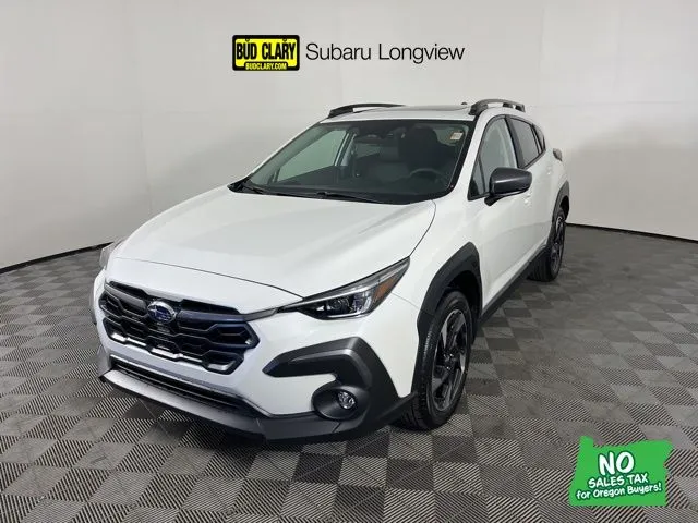 White 2025 Subaru Crosstrek Limited for sale in Longview, WA