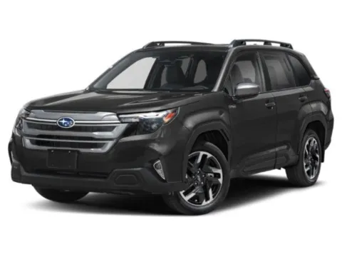 Black 2025 Subaru Forester Premium Hybrid for sale in Longview, WA