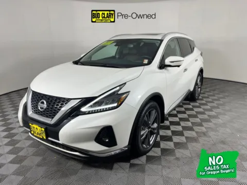 White 2020 Nissan Murano Platinum for sale in Longview, WA
