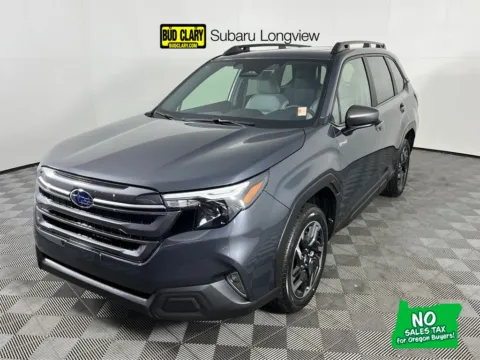 Gray 2025 Subaru Forester Hybrid Premium for sale in Longview, WA