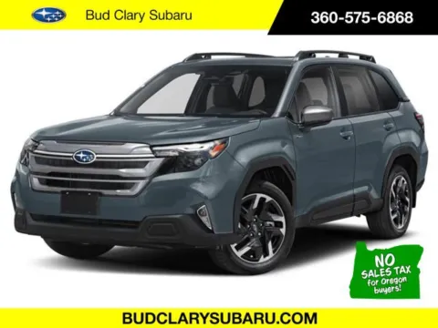 Gray 2025 Subaru Forester Premium Hybrid for sale in Longview, WA