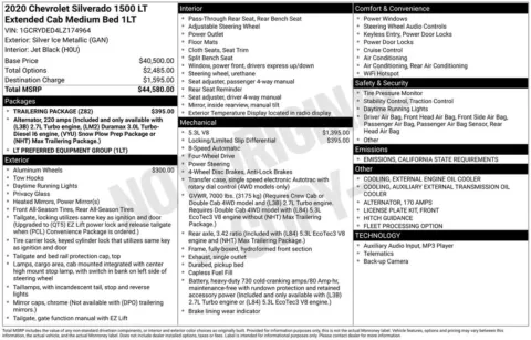 Photos of 2020 Chevrolet Silverado 1500 LT for sale in Longview, WA at Subaru Longview