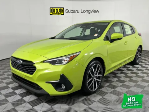 Yellow 2026 Subaru Impreza Sport for sale in Longview, WA