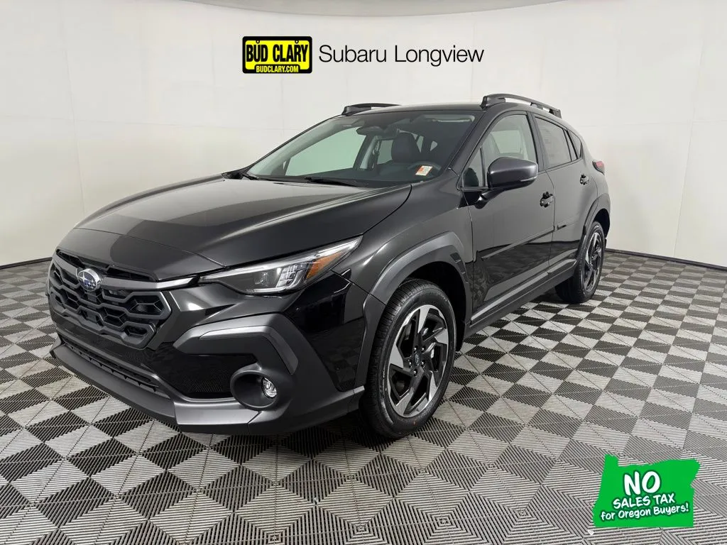 Black 2026 Subaru Crosstrek Limited for sale in Longview, WA