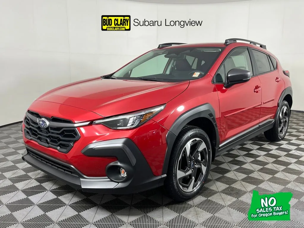 Red 2026 Subaru Crosstrek Limited for sale in Longview, WA