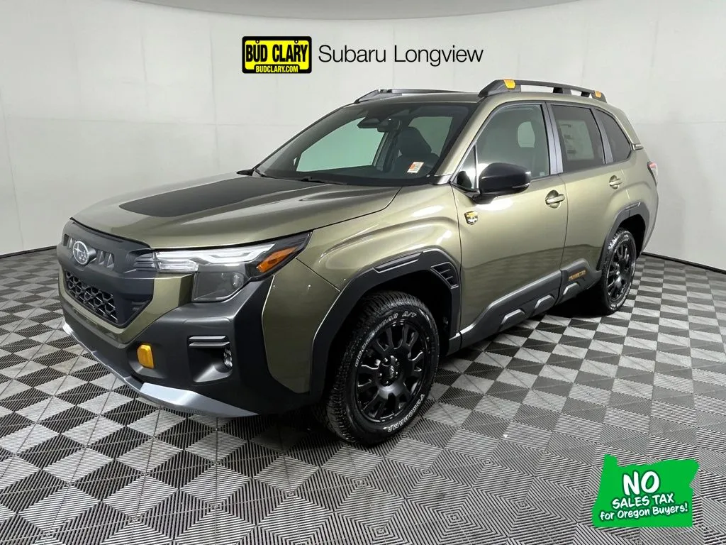 Green 2026 Subaru Forester Wilderness for sale in Longview, WA