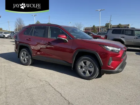 Red 2025 Toyota RAV4 Hybrid XLE for sale in Kansas City, MO
