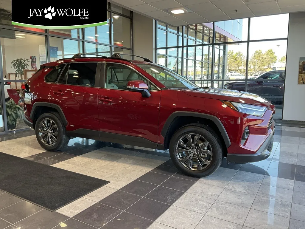 Red 2025 Toyota RAV4 Hybrid XLE Premium for sale in Kansas City, MO