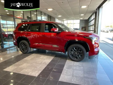Red 2026 Toyota Sequoia Platinum for sale in Kansas City, MO