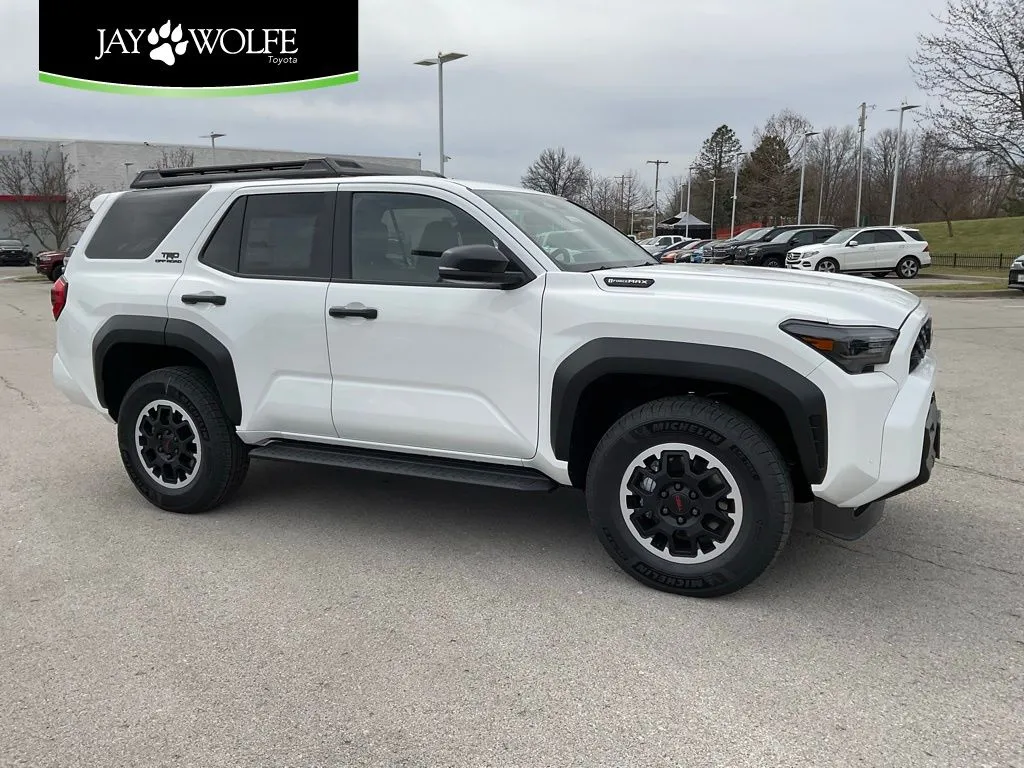 White 2026 Toyota 4Runner i-FORCE MAX Hybrid TRD Off Road for sale in Kansas City, MO